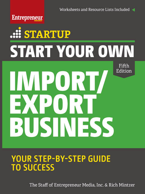 Title details for Start Your Own Import/Export Business by Entrepreneur Press - Available